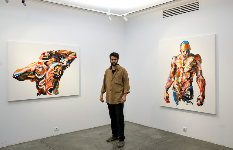 Абстракционизм в творчестве иранского художника Салмана Хошру