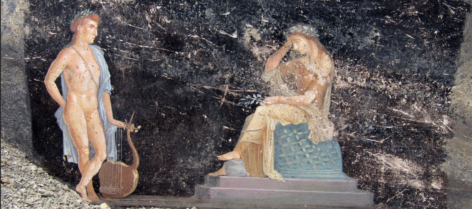 В Помпеях найдены новые фрески со сценами Троянской войны