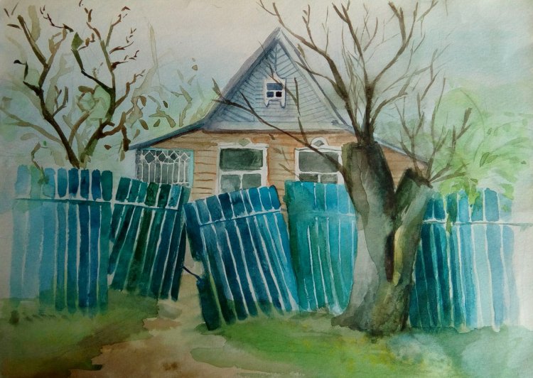 In the village