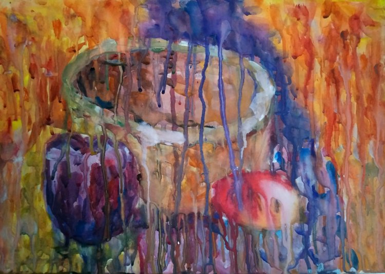Still life with basket