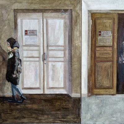 Diptych. Moment difference