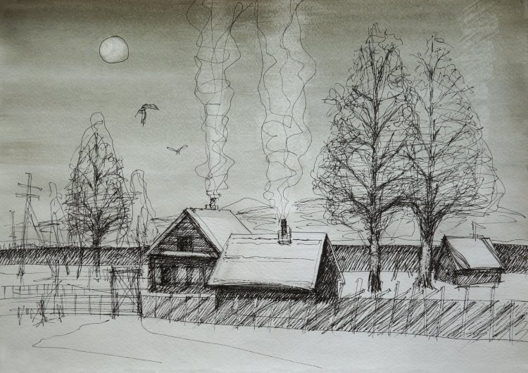 Winter evening