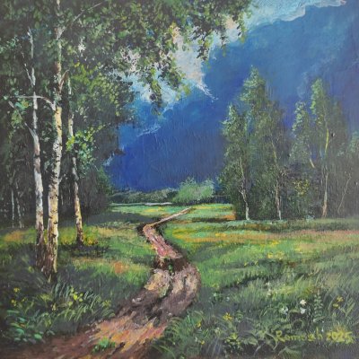 Before a thunderstorm