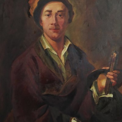 A copy of Christian Seibold's Self-Portrait