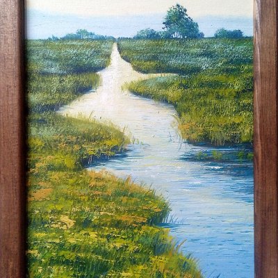 River (in frame)