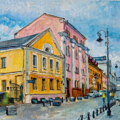Минск, ул. Революционная (дома Вендорфа и Шульмана)
