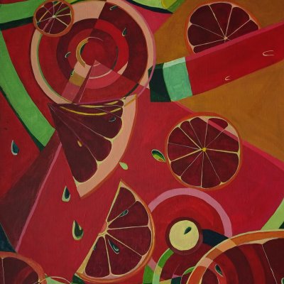 Watermelons, abstraction