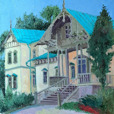 Manor house in Loshitsky Park