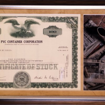 Ценная бумага США PVC CONTAINER CORPORATION, 1970