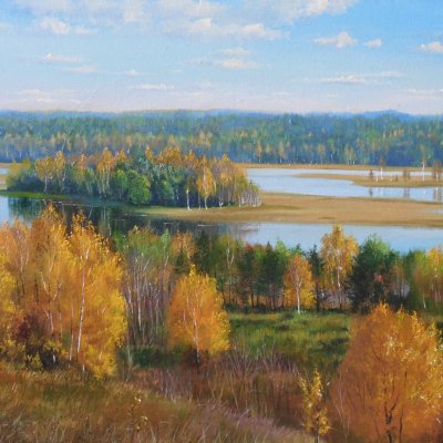 Autumn expanses of Braslav Lakes