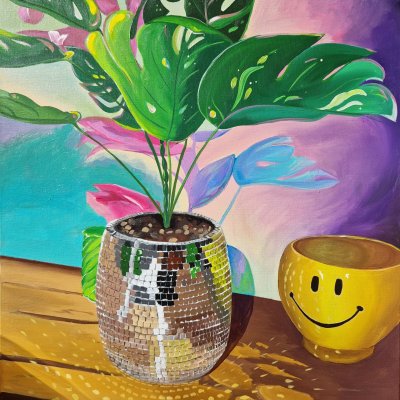 Disco planter