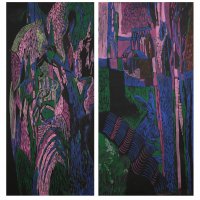 In memory of Proust. Diptych