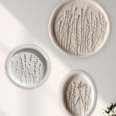 “Lavender” series triptych