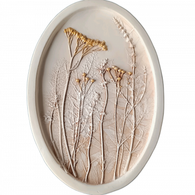 “Beauty in simple things” bas-relief