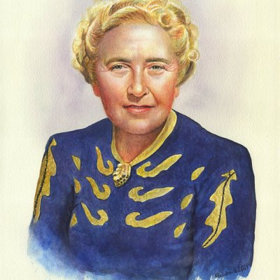 Portrait of Agatha Christie