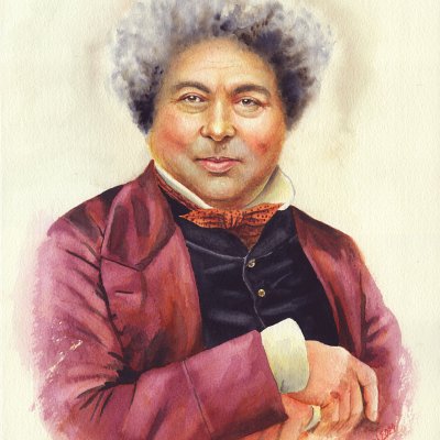 Portrait of Alexandre Dumas (father)