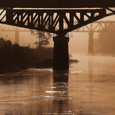 Sunrise Of The Neman River