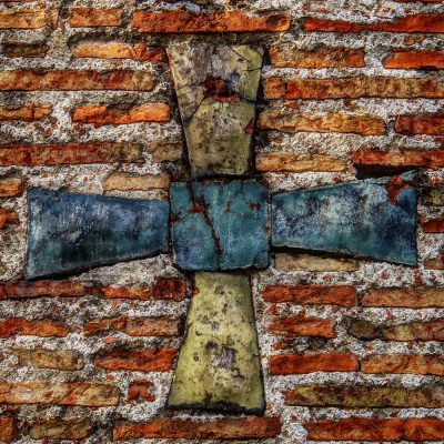 Wall Cross Of Kalozha Church» St. Boris & Gleb Church (XII Century) Grodna