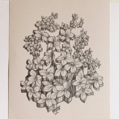 Stone flower