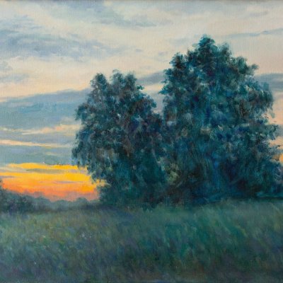 It was dusk