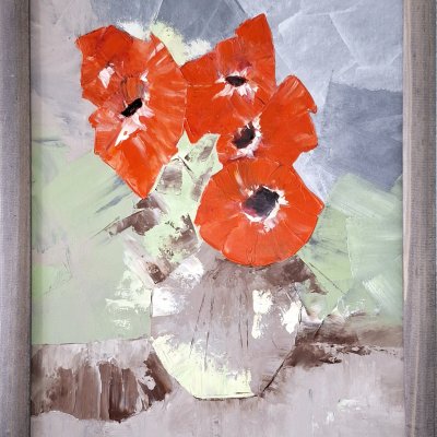 Red poppies