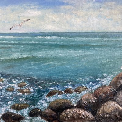 The sea