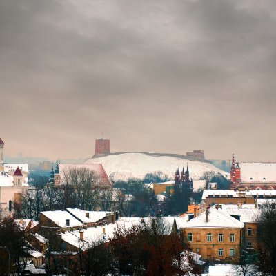 Mount Gediminas, Vilnius.