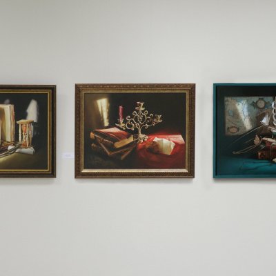 Series of paintings: “Search Time”, “In Search of Light”, “Towards the Light”