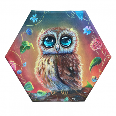 In a world of dreams and fantasies (owl)