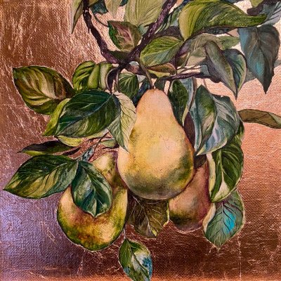 “Pear branch” - interior painting