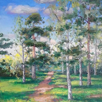 Майский лес