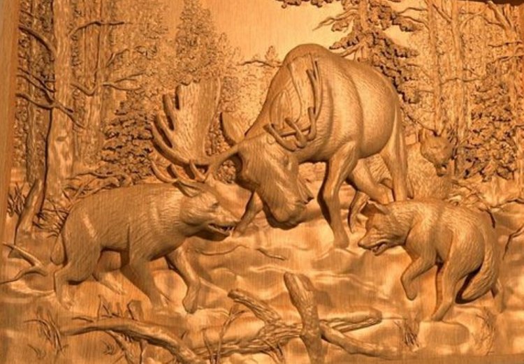 Panno “Wolves”