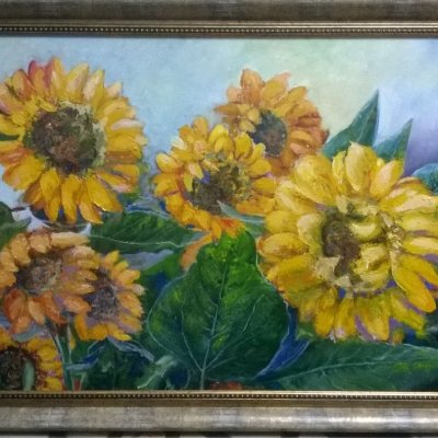 1551. Sunflowers