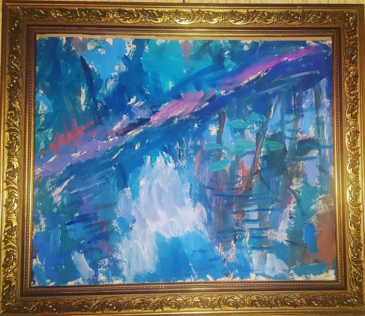 Mood color blue