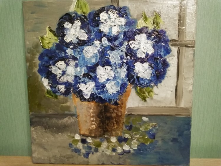 Bouquet in a vase