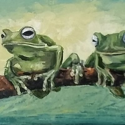 Frogs are girlfriends.