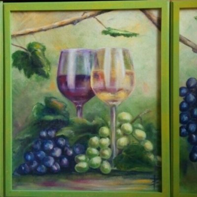 Triptych. Vinograd