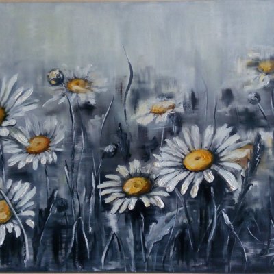 Daisies. There's just a moment...