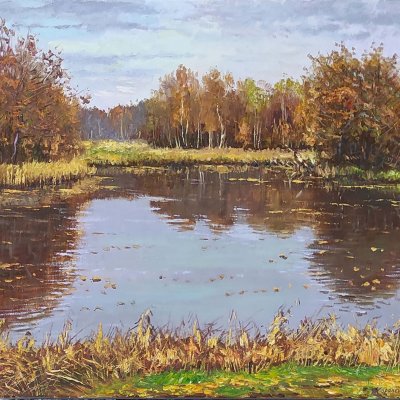 Pond in autumn