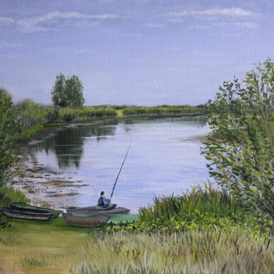 Рыбак и река