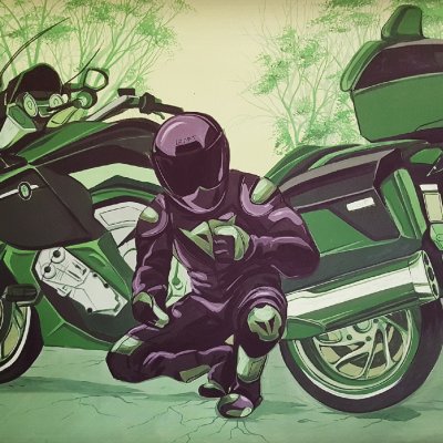Emerald Motorcycle