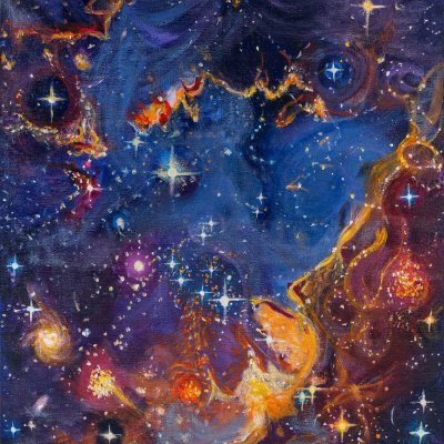 NGC 602 emission nebula