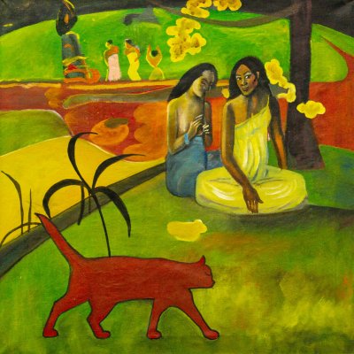 Painting - Gauguin - Phantom (free copy)