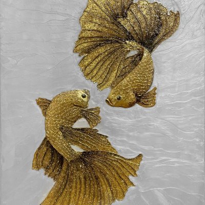 The painting “Goldfish”