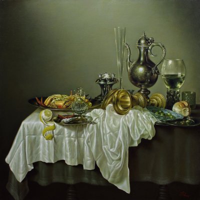 Copy of Willem Claes Head's “Breakfast with Crab”