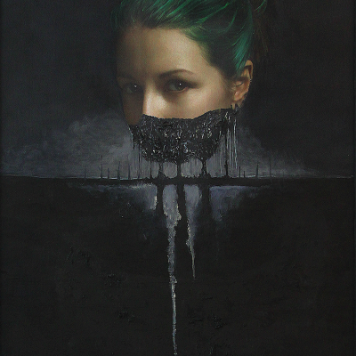 Girl with Green Hairs