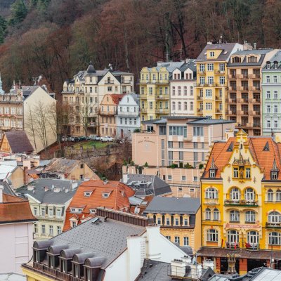 Karlovy Vary and their “gingerbread” houses