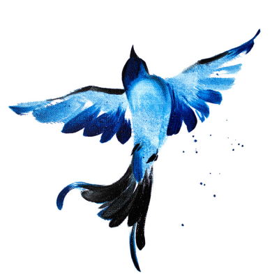 Series of works “Blue Birds”