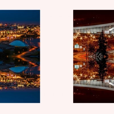 “Minsk”. Diptych from the series “Urban Kaleidoscopes”