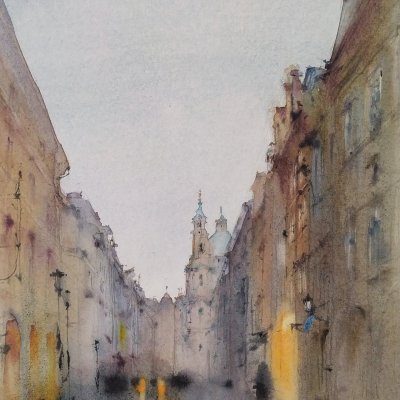 Пахмурны горад